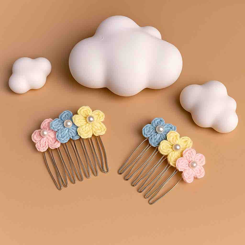 Handmade Hair Clips (Multiple Colors)