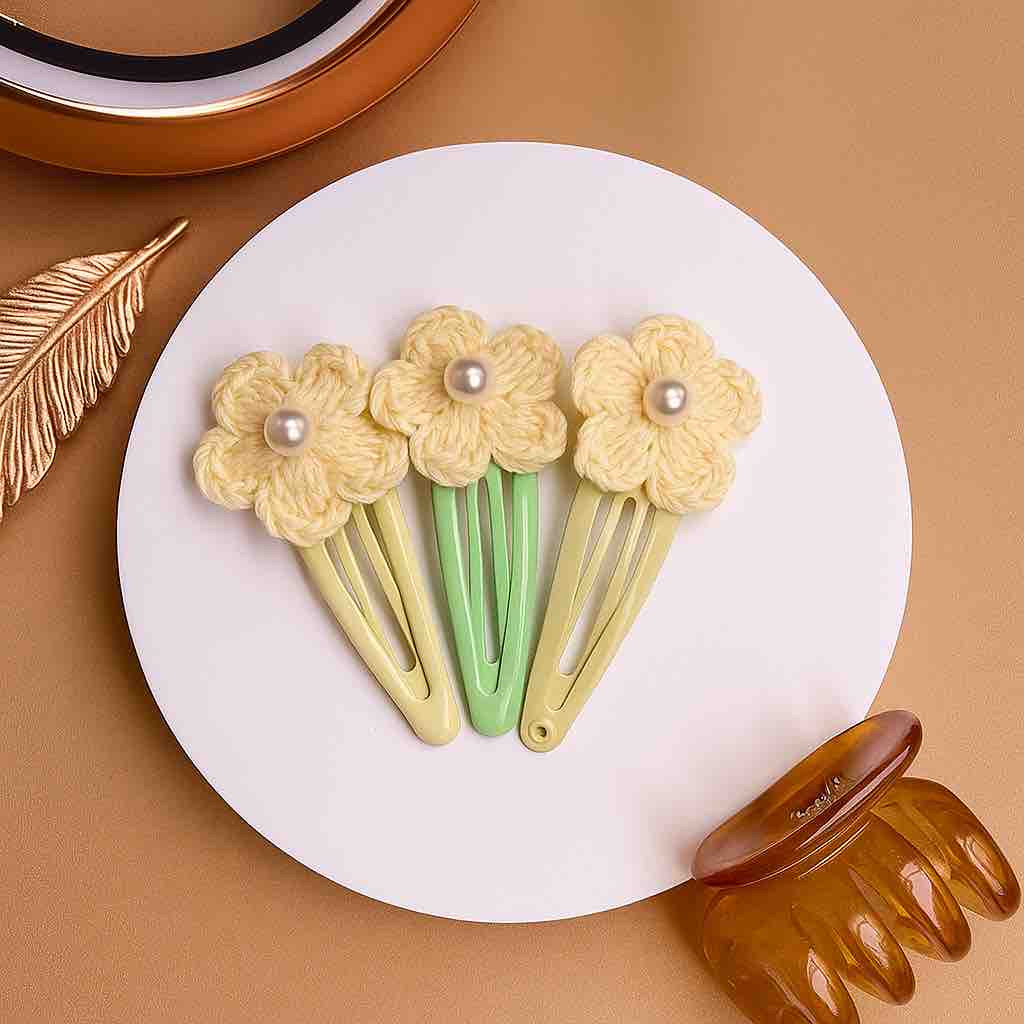 Handmade Hair Clips (Multiple Colors)