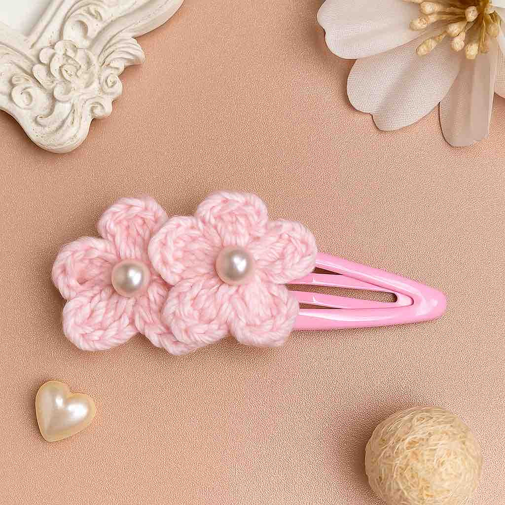 Cotton Hair Clips (Multiple Colors)